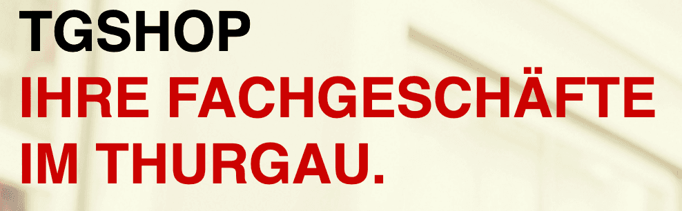 Logo von TGshop Fachgeschäfte Thurgau